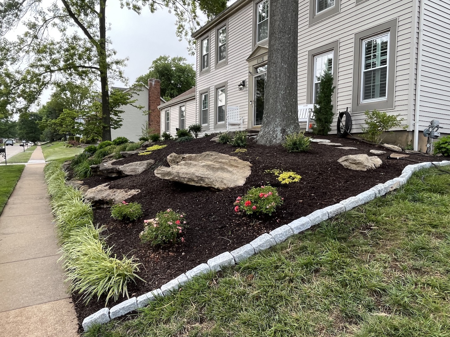 Residential Landscape Redesign and Stump Grinding After 1.1